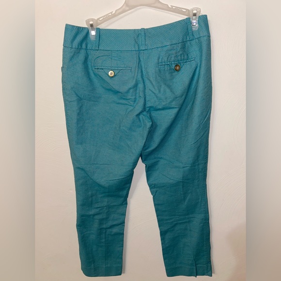 The Limited Dress Pants (capri/ankle style) Teal/Tan Size 4 - Picture 2 of 3